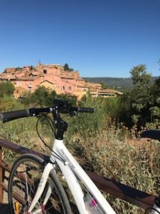 View of the Roussillon village