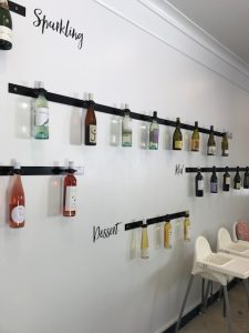 Wine display at No 4