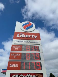 Petrol prices on 27 April 2020